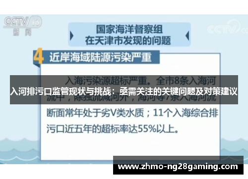 入河排污口监管现状与挑战：亟需关注的关键问题及对策建议